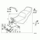 K100 (K589) Sliding dual seat