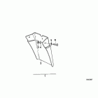 R100RT 88-95 (2478) Set mud flaps, rear