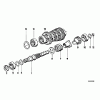 K100 (K589) 5 speed transmission-drive shaft