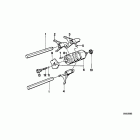 K100 (K589) 5-speed transmission - gearshift