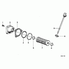 R100GS (47E1) Oil filter, dipstick