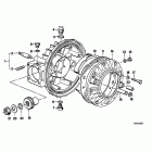 R100RT 88-95 (2478) Differential-housing / housing cover