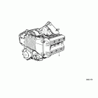 K75C (K569) Блок цилиндров в сборе