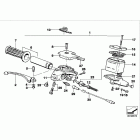 R100GS (47E1) Handle unit, right