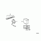 K100 (K589) Installing set hazard warning