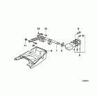 K100 (K589) Priority vehicle light mounting parts
