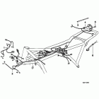 K100 (K589) Cable harness cover front / rear