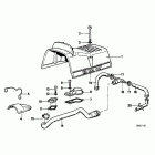 R100GS (47E1) Cover panel  /  engine ventilation