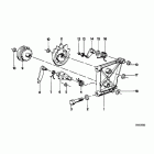 R100GS (47E1) Internal shifting parts / shifting cam