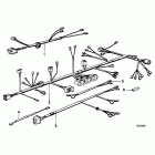R100GS (47E1) Wiring harness / chassis / engine / tail light