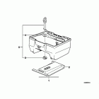 K100 (K589) Topcase 22 l mounting parts