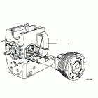 R100GS (47E1) Блок илиндров с поршнями