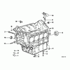 K100 (K589) Engine block mounting parts