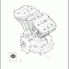 FLRT 1MCP FREEWHEELER (2023) ENGINE ASSEMBLY - MILWAUKEE-EIGHT® 114 ENGINE