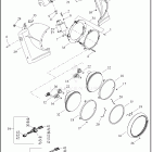 FLHFB 1ADP ELECTRA GLIDE HIGHWAY KING (2023) NACELLE AND HEADLAMP - FLHFB