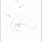 FLHTK 1KEF ULTRA LIMITED (2024) FENDERS, FRONT