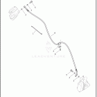 FXST 1BVJ SOFTAIL STANDARD (2024) BRAKE LINES, FRONT, NON-ABS - FXBBS, FXST