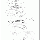FLHR 1FBC ROAD KING (2022) INSTRUMENTS, FUEL TANK - FLHR AND FLHRXS