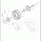 FLHTK 1KEF ULTRA LIMITED (2024) Колесо заднее