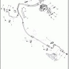 FLFB 1YF9 FAT BOY (2025) BRAKE LINES AND MODULE, REAR - ABS