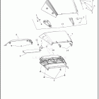 FLTRX 1KH7 ROAD GLIDE (2024) WINDSHIELD, FAIRING AND FRONT LIGHTING - FLTRX