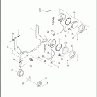 FLHFB 1ADP ELECTRA GLIDE HIGHWAY KING (2023) AUXILIARY / FOG LAMPS AND TURN SIGNALS, FRONT - FLHFB