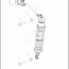 FLTRXRRSE 1TPV CVO ROAD GLIDE RR (2025) SHOCK ABSORBERS, REAR