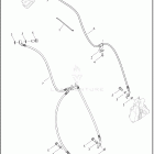 FXST 1BVJ SOFTAIL STANDARD (2023) BRAKE LINES, FRONT, NON-ABS - FXBBS, FXST, FLFBS, FXFBS,...