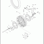 FLHTP 1FMP POLICE ELECTRA GLIDE (2022) Колеса перед