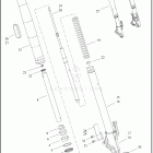 FLTRXSE 1TC6 CVO ROAD GLIDE (2024) FORK, FRONT