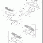 FLFB 1YF9 FAT BOY (2025) FOOTBOARDS, RIDER - FLFB, FLHC, FLSTFI