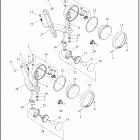 FLHTP 1FMP POLICE ELECTRA GLIDE (2022) EMERGENCY LAMPS AND TURN SIGNALS, FRONT - FLHTP