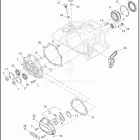 FLTRKSEANV 1TKH CVO ROAD GLIDE LTD ANNIVERSARY (2023) TRANSMISSION BEARINGS AND COVERS