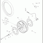FLTRX 1KH7 ROAD GLIDE (2024) Колесо переднее