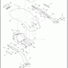 FXST 1BVJ SOFTAIL STANDARD (2023) FENDERS AND SUPPORTS, REAR - FXBBS, FXST