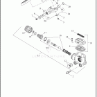 FLTRX 1KH7 ROAD GLIDE (2025) BRAKE CONTROL, REAR