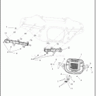 FLHX 1KB7 STREET GLIDE (2025) WINDSHIELD, FAIRING AND FRONT LIGHTING - FLHX, FLHXU (2 ...