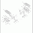 FLTRXSTSE 1TL8 CVO ROAD GLIDE ST (2024) FOOTBOARDS, RIDER