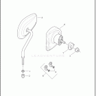 FLTRX 1KHC ROAD GLIDE (2022) Зеркало