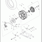 RH975 1ZH1 NIGHTSTER (2022) Колесо заднее