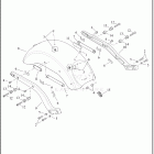 FXLRST 1YXA LOW RIDER ST (2025) FENDERS AND SUPPORTS, REAR - FXLRS, FXLRST