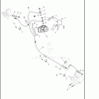 FXST 1BVJ SOFTAIL STANDARD (2023) BRAKE LINES AND MODULE, REAR - ABS