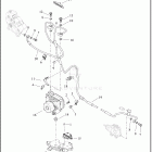 FLTRX 1KHC ROAD GLIDE (2022) BRAKE LINES AND MODULE, REAR - ABS