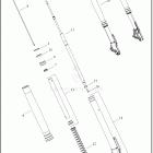RA1250 1ZDS PAN AMERICA 1250 (2024) FORK, FRONT-RA1250