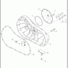 XL883N 4LE2 IRON 883 (2022) INSPECTION COVER AND PRIMARY COVER