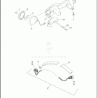 FLHFB 1ADP ELECTRA GLIDE HIGHWAY KING (2023) TAIL LAMP AND TURN SIGNALS, REAR - FLHFB