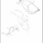 FLTRX 1KH7 ROAD GLIDE (2024) Сиденье