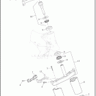 FLTRX 1KHC ROAD GLIDE (2022) FORK BRACKETS, FRONT