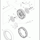 FLTRXSE 1TC6 CVO ROAD GLIDE (2024) Колесо переднее