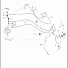 FLTRXRRSE 1TPV CVO ROAD GLIDE RR (2025) BRAKE LINES, FRONT